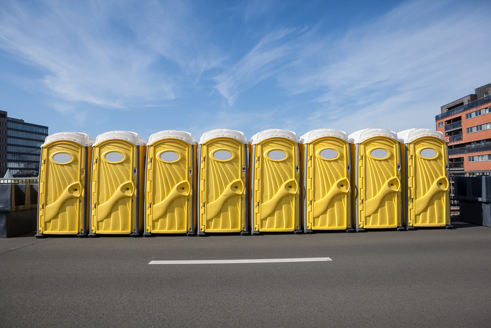 High Capacity Portable Toilet Rentals